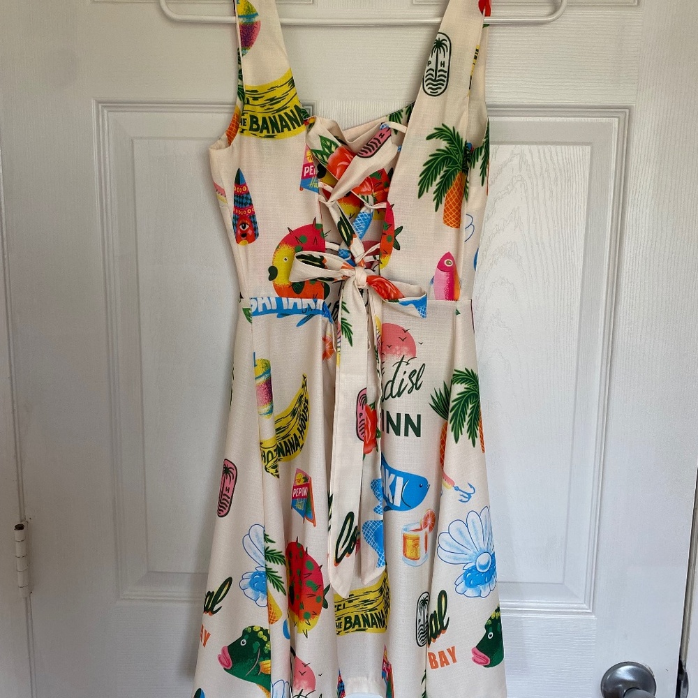 Vacation Print Dress